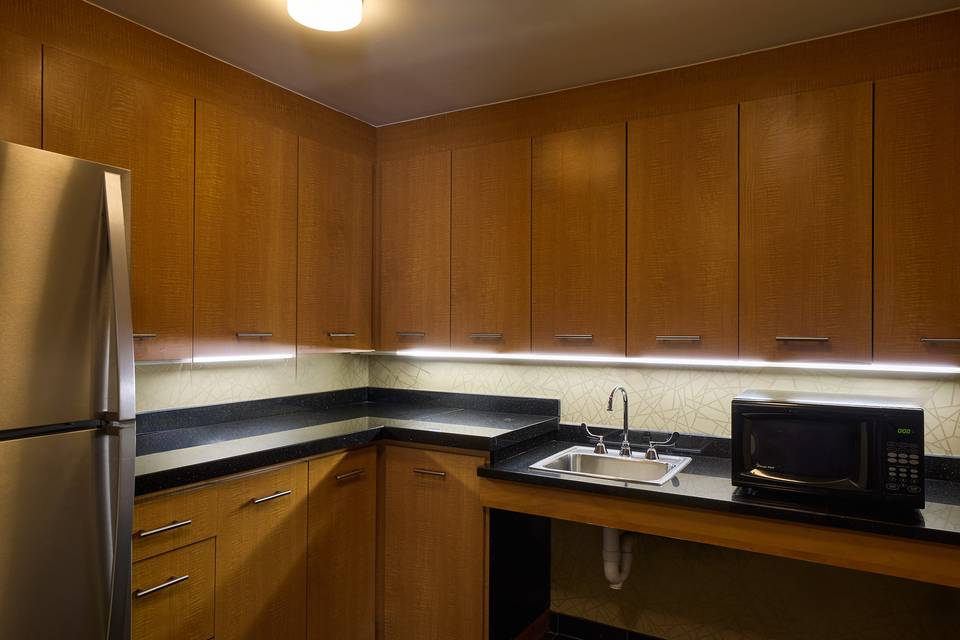 Bridal Suite Kitchenette