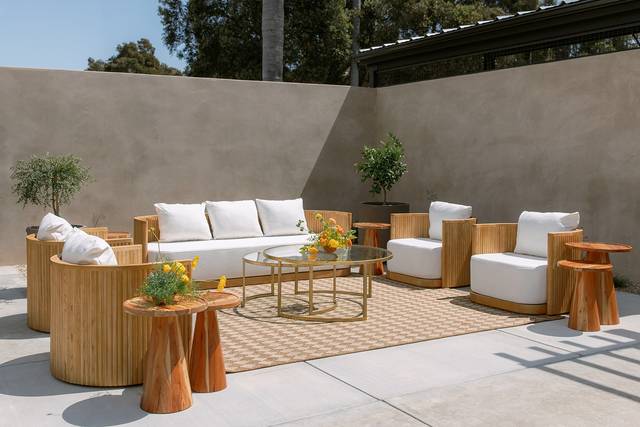 Courtyard gathering