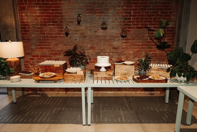Styled dessert station