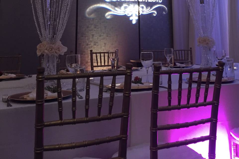 Infuse Designs Lighting & Draping Decor