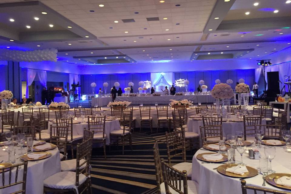 Reception setup