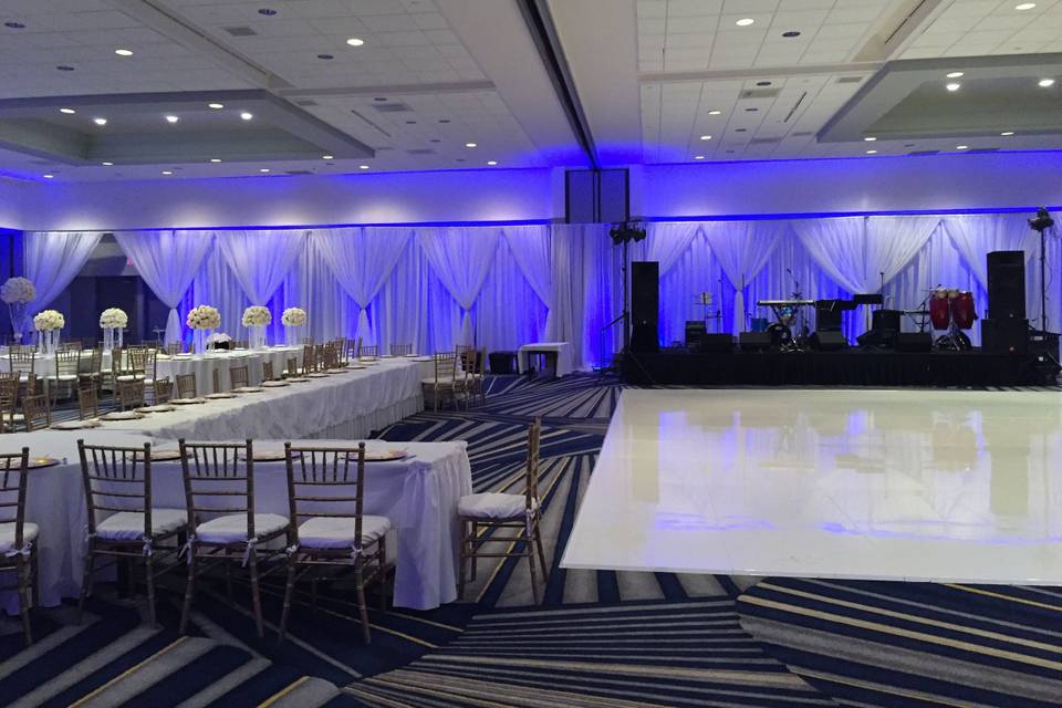 Infuse Designs Lighting & Draping Decor