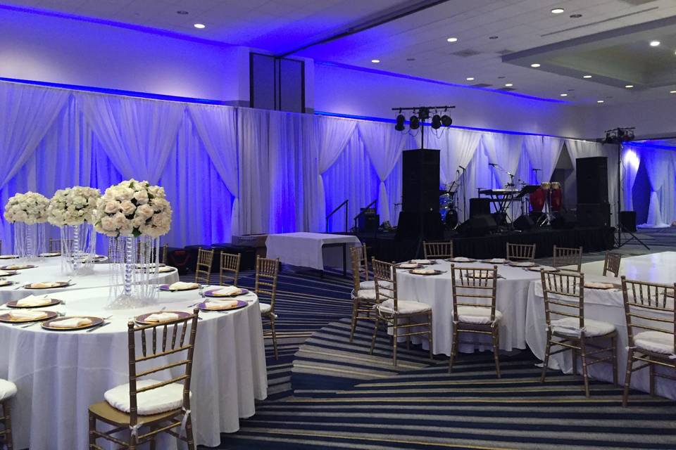 Infuse Designs Lighting & Draping Decor