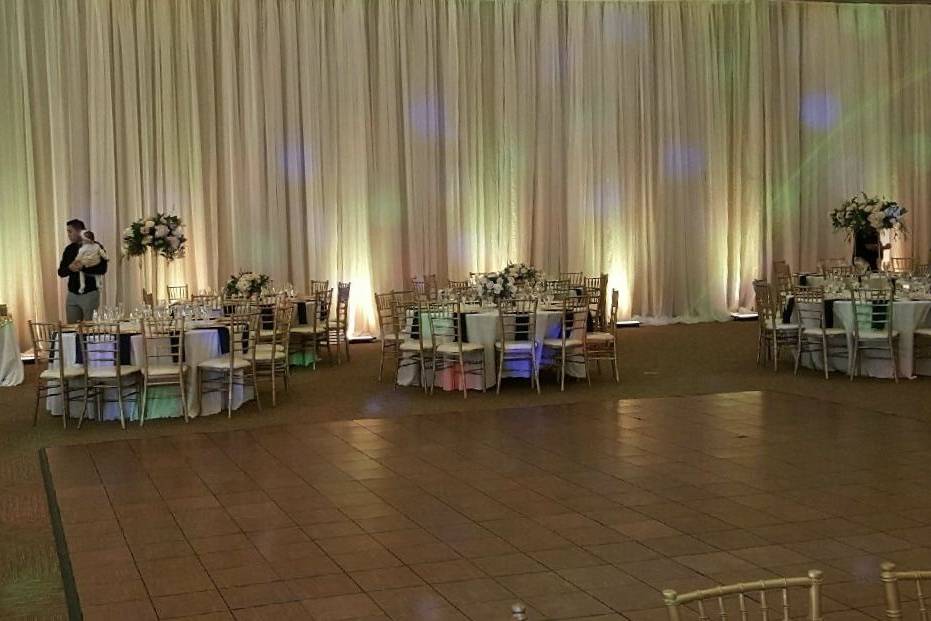 Infuse Designs Lighting & Draping Decor