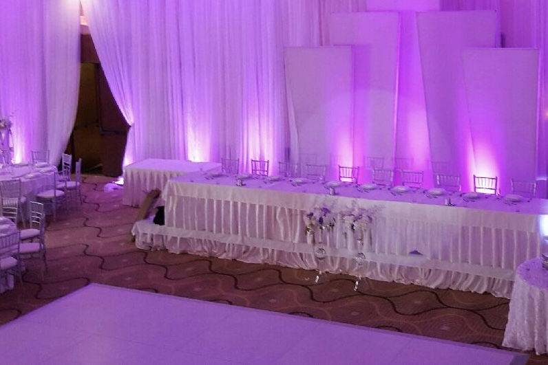 Infuse Designs Lighting & Draping Decor