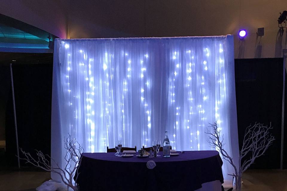 Infuse Designs Lighting & Draping Decor