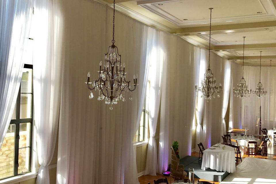 Infuse Designs Lighting & Draping Decor