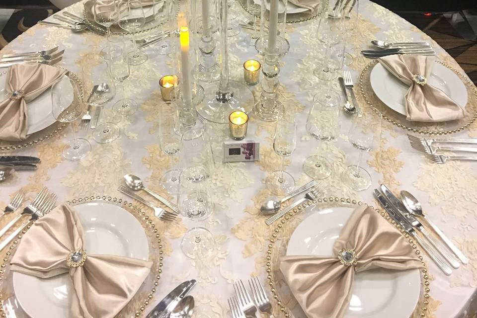 Table setup