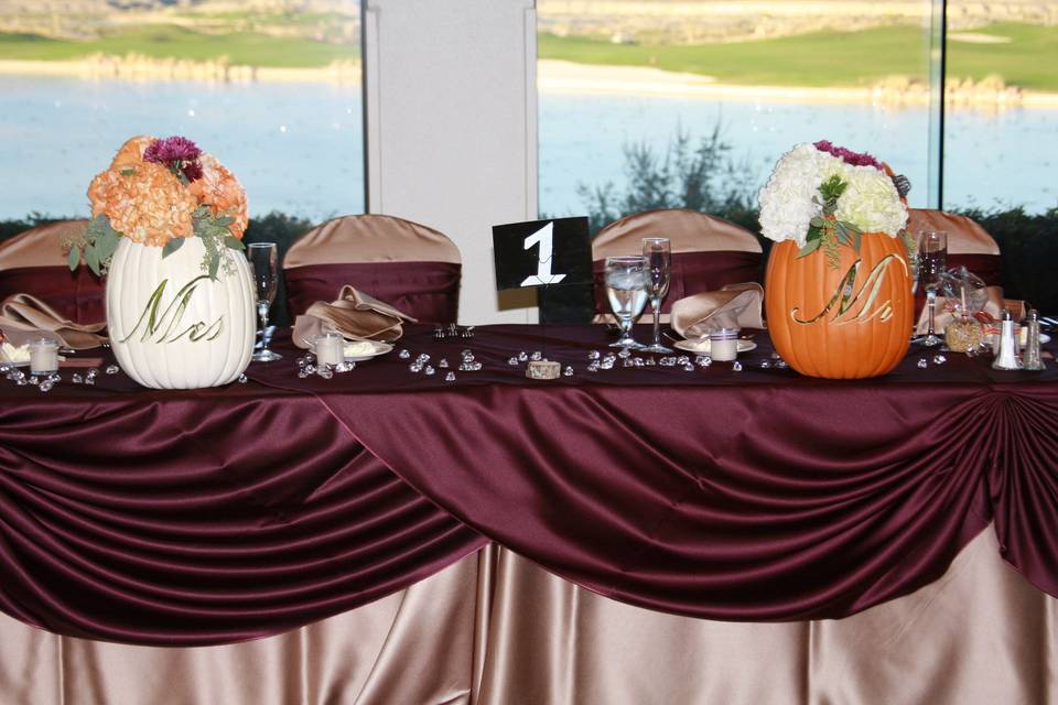 Table number