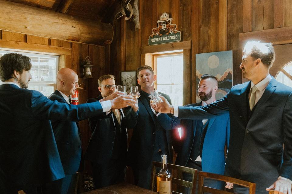 Toast for the Groom!