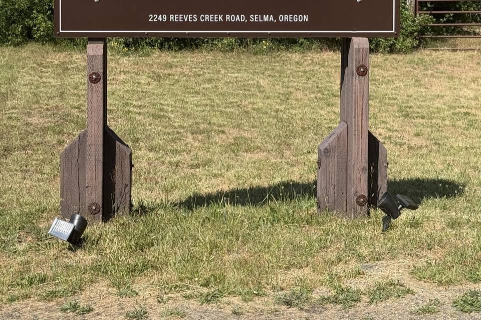 WCR Signage