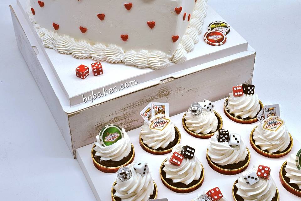 Disco Hearts with Vegas Mixed