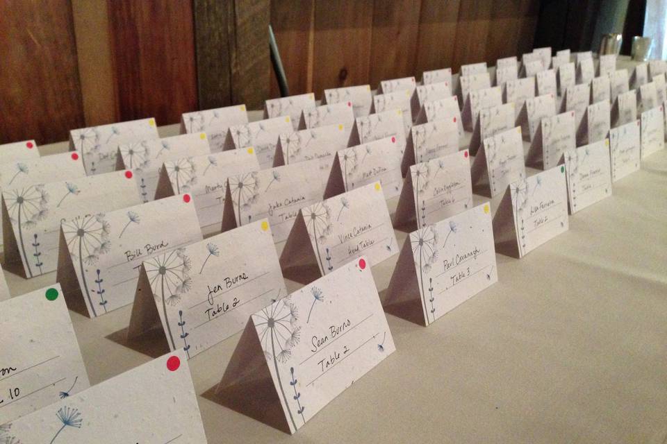 Escort Card