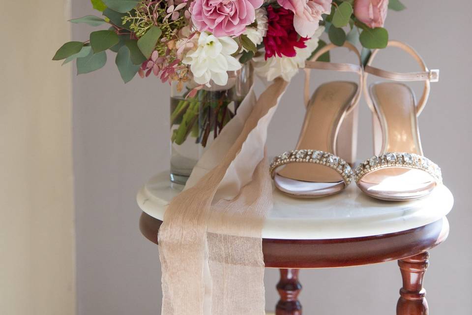 Flowers and shoes