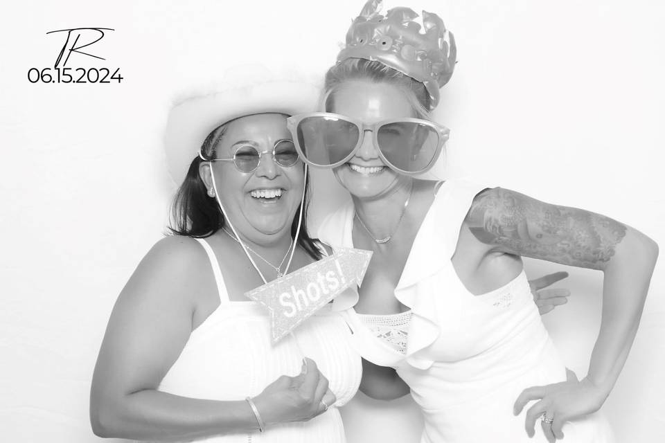 Glam booth!