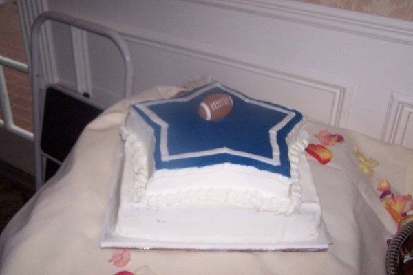 Dallas Cowboys Groom Cake
