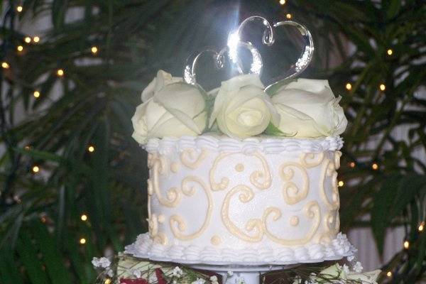 Top Tier of Wedding Cake