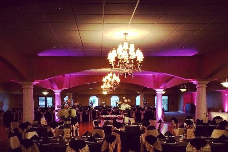 Wedding reception venue