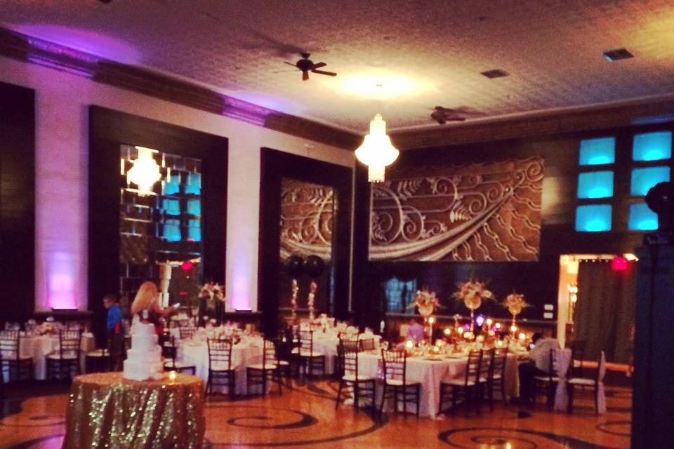 Wedding reception venue