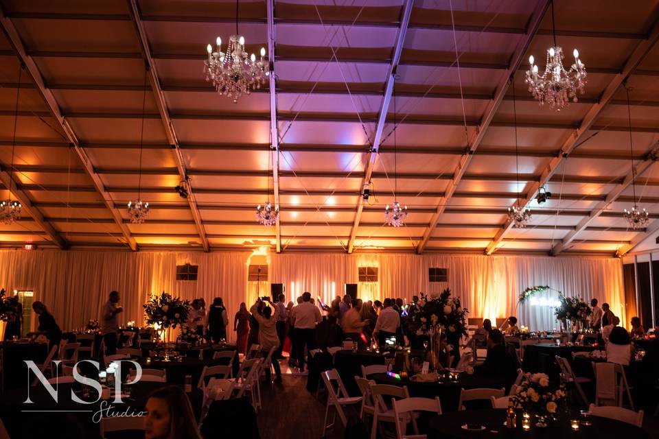 Uplighting at Woodcliff