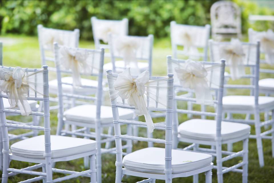 White Chiavari Chairs