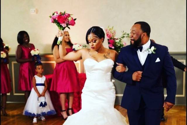 Bride and groom