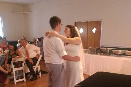 Couple dancing