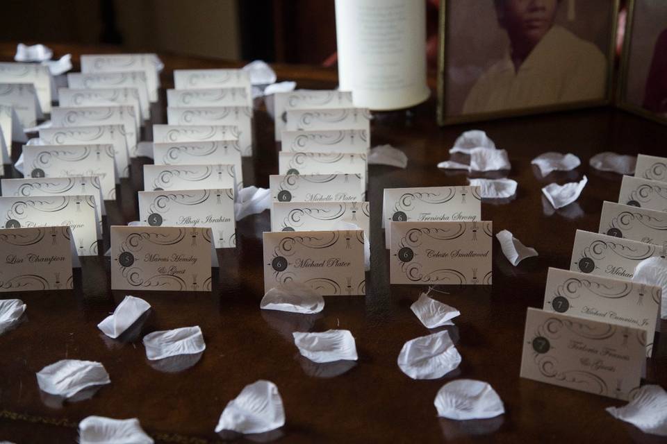 Place cards