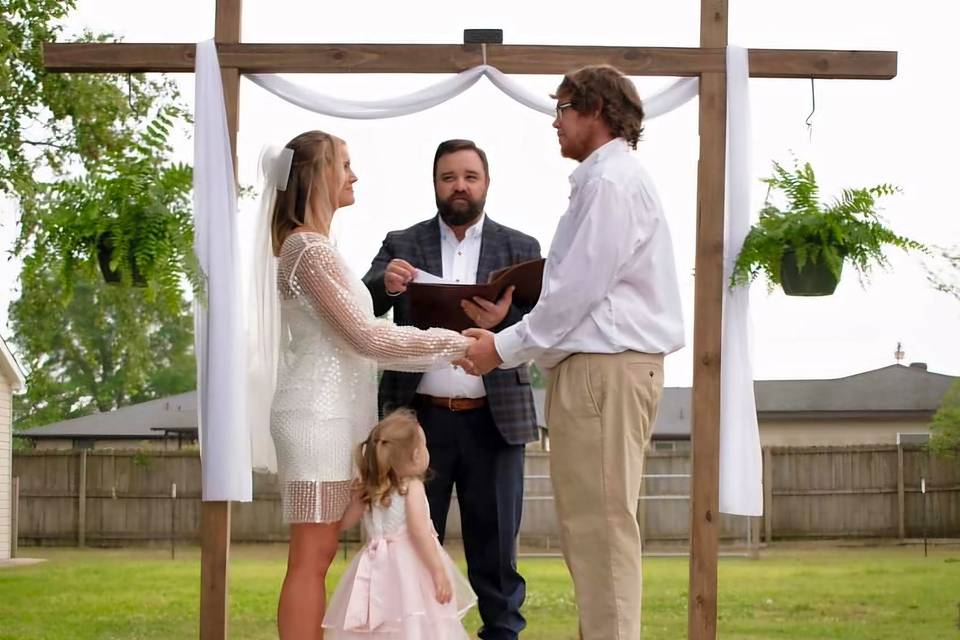 Backyard Ceremony