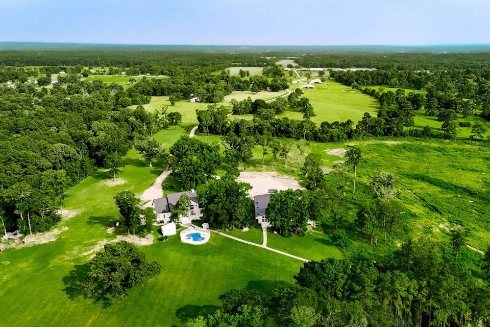 Ariel View of Property