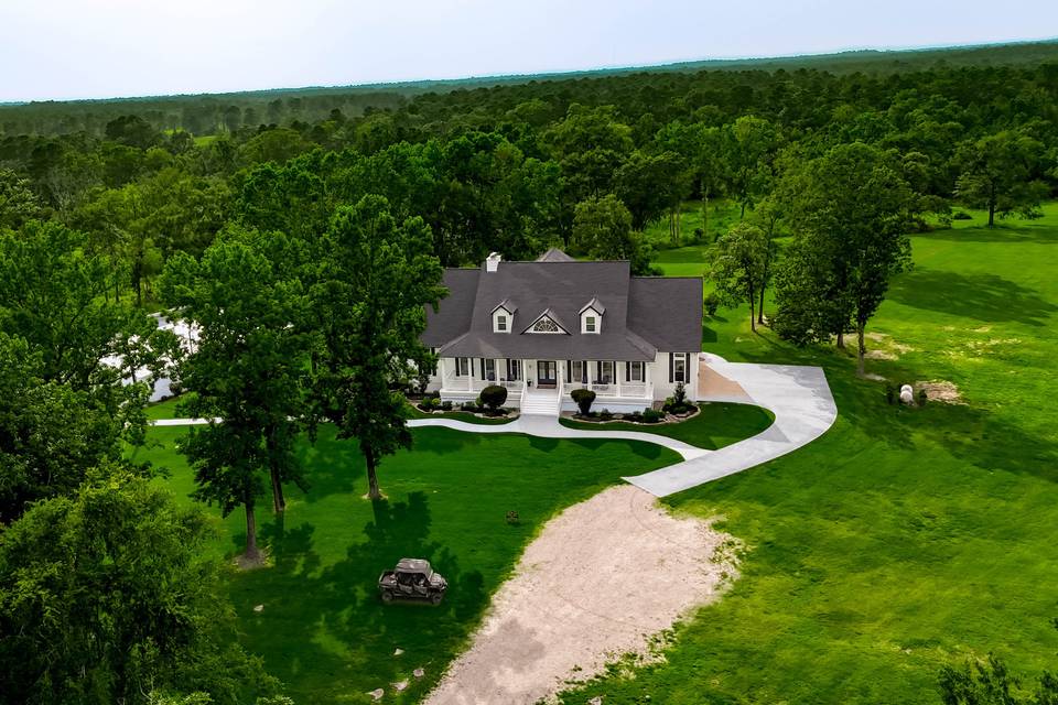 Ariel View of Property