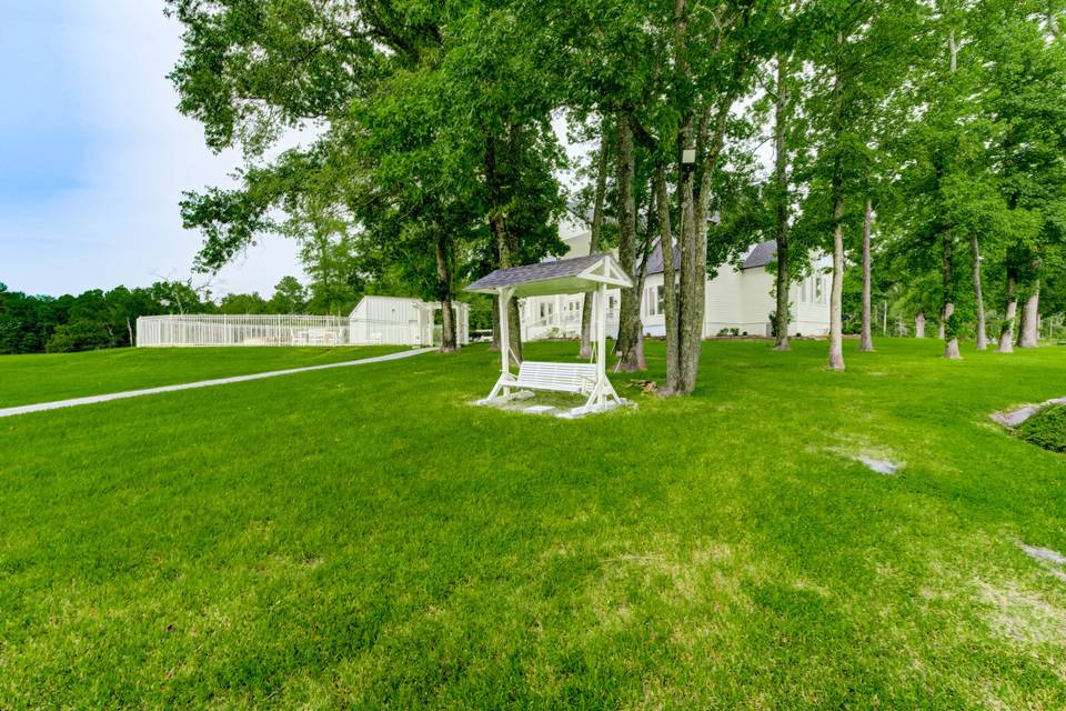Venue Back yard