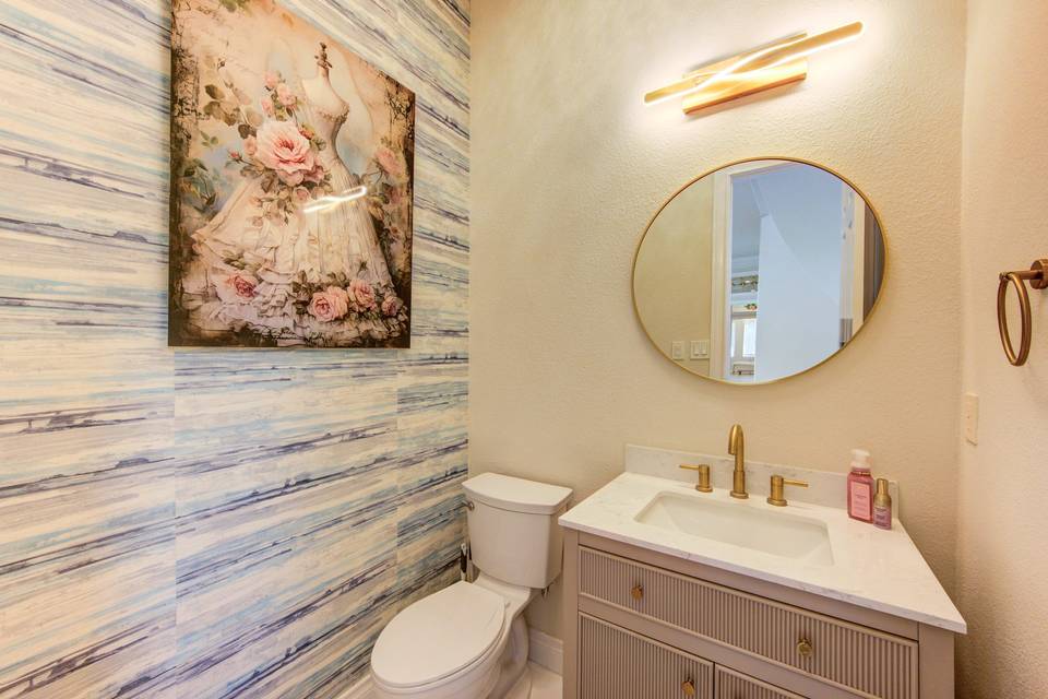 Downstairs Powder Room