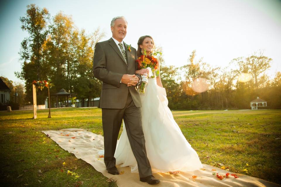 Walking the aisle