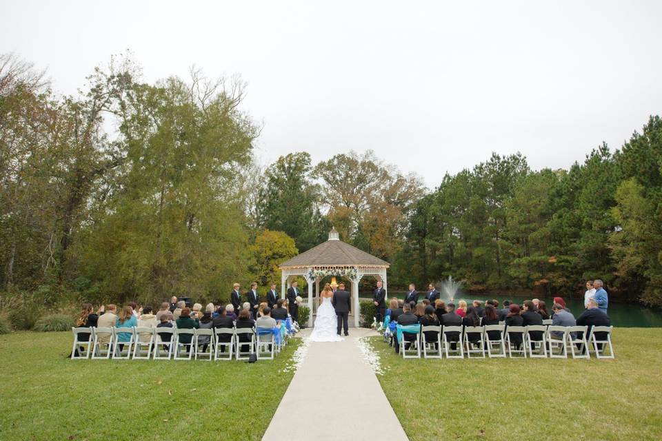 Garden wedding