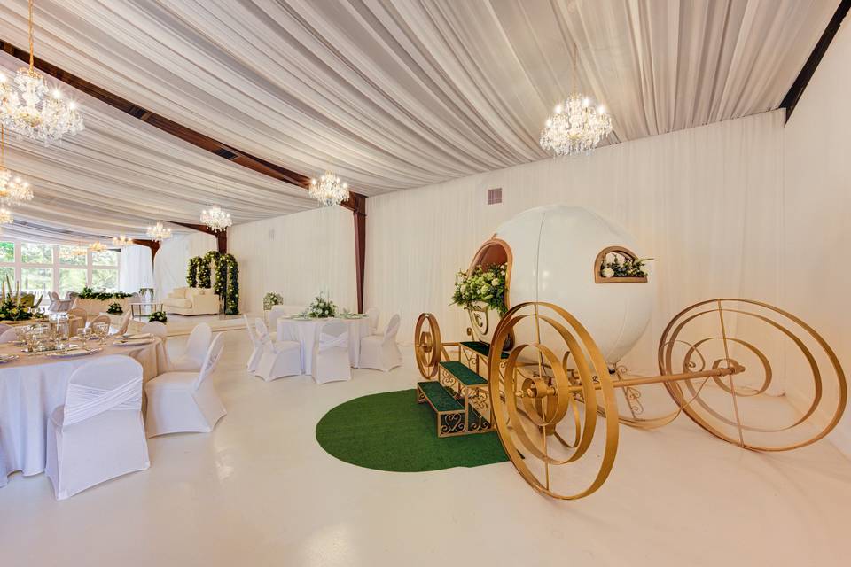 Carriage Back Drop Inside Venu