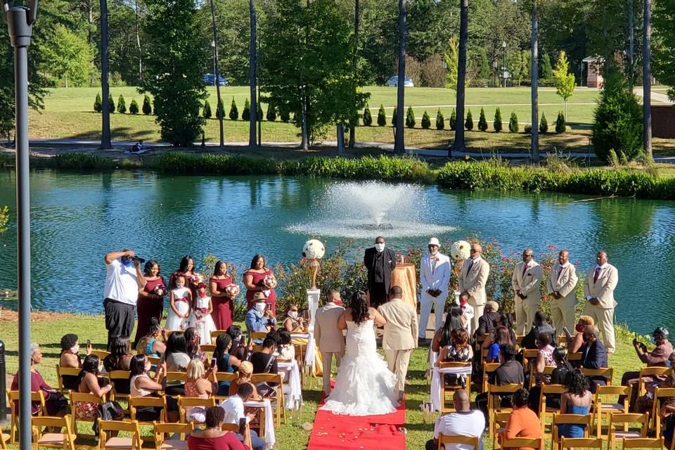 Walking down the aisle