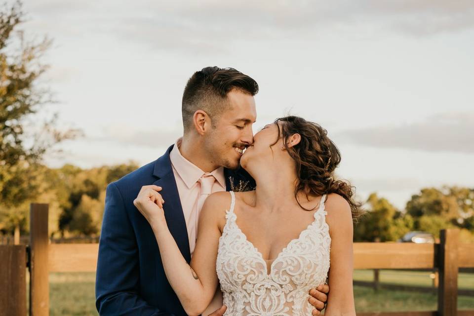 Sunset elopement