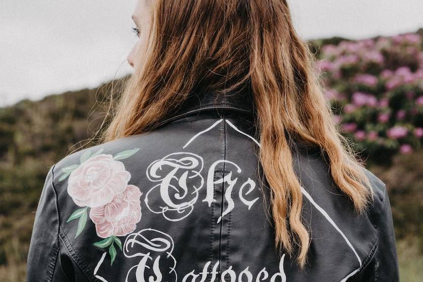 Customized jackets - The Tattooed Bride Photography