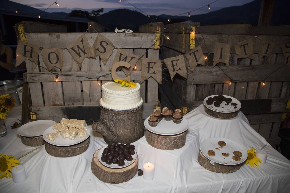 Dessert station