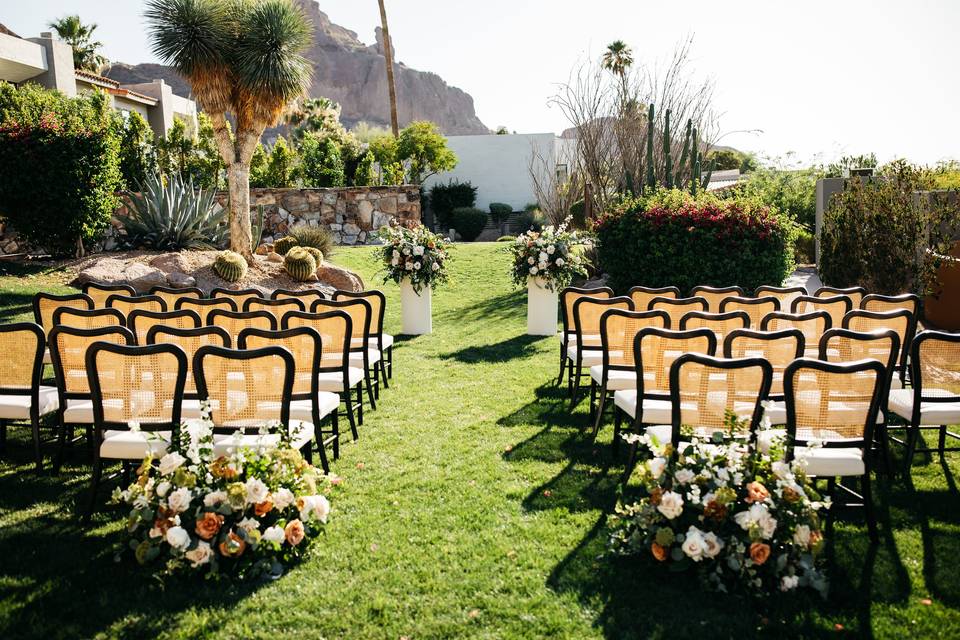 Outdoor Wedding Ceremony