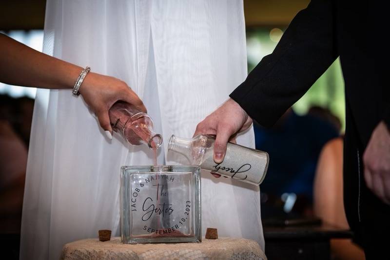 The sand Ceremony