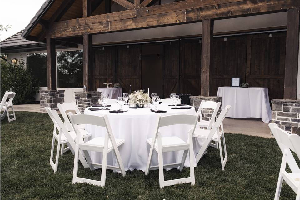 Outdoor reception