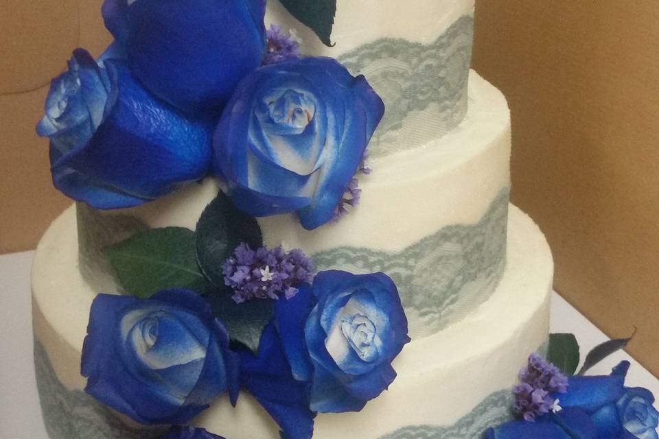 Blue roses