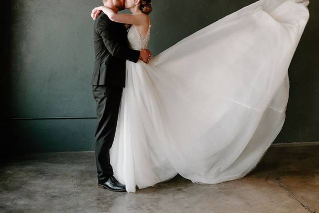 Bride & groom photo opp