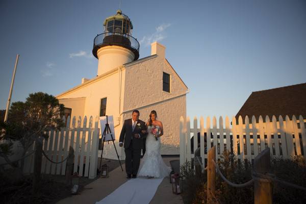 Walking down the aisle