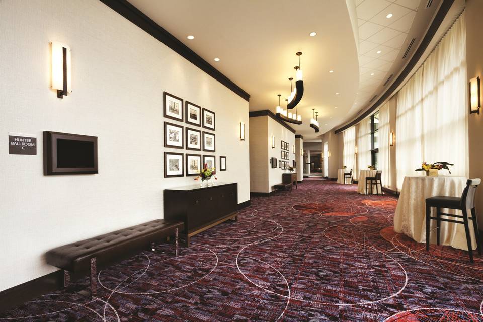 Ballroom pre-function space