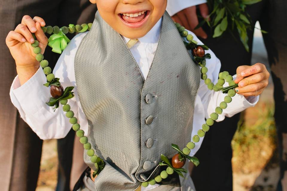 The ring bearer.