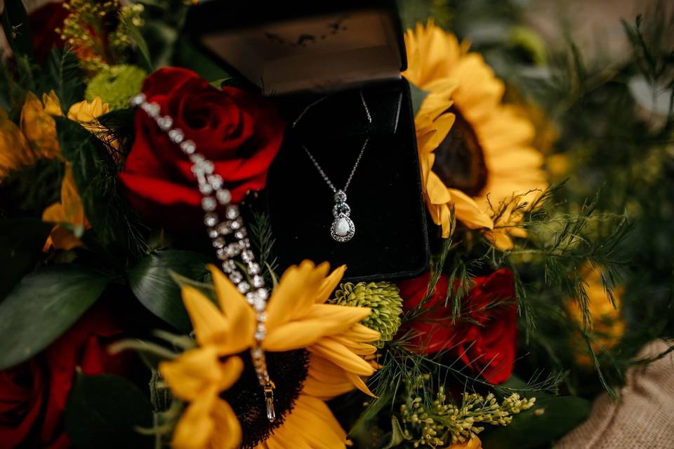 Hailey's wedding detail