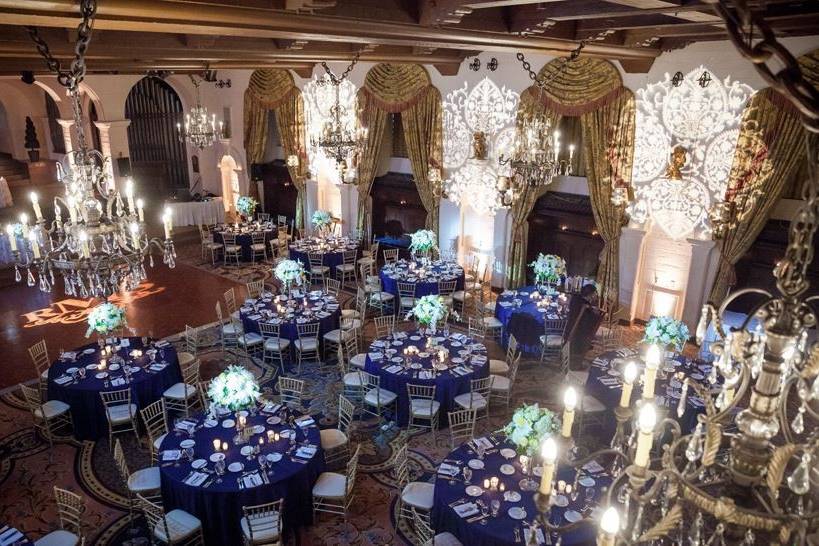 Grand Parisian BallroomHolds up to 250 guest with a dance floor